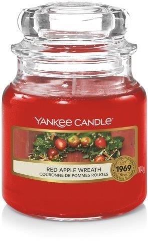 Yankee Candle Red Apple Wreath Small Jar