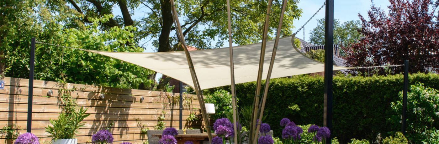 Parasols en schaduwdoeken