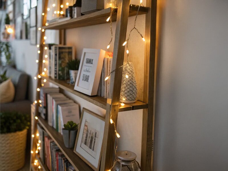 Hoe gebruik je kerstverlichting binnenshuis op een originele manier? Hoe gebruik je kerstverlichting binnenshuis op een originele manier?