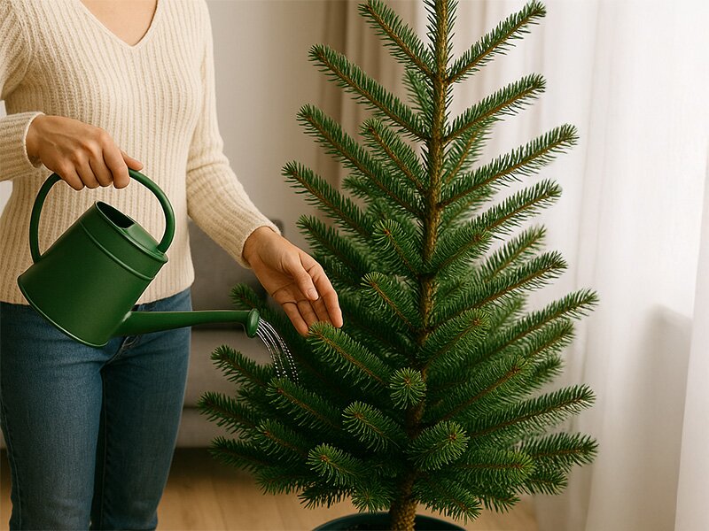 Hoe houd ik mijn kerstboom langer mooi en fris?