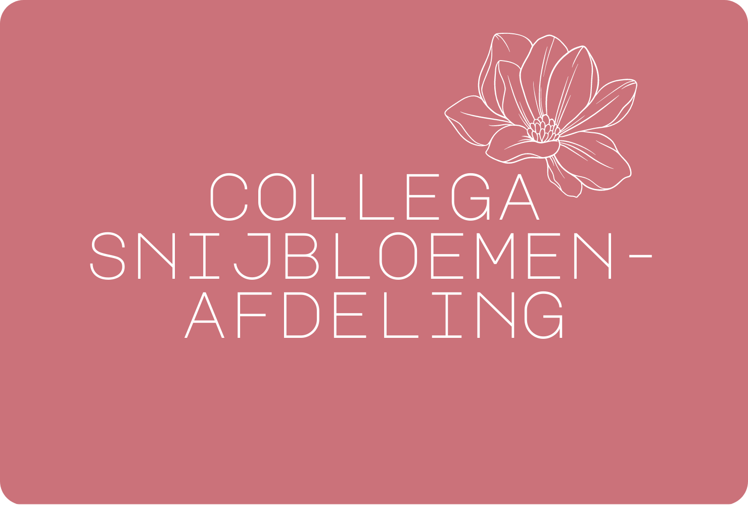 Kom de bloemetjes binnen zetten! Kom de bloemetjes binnen zetten!