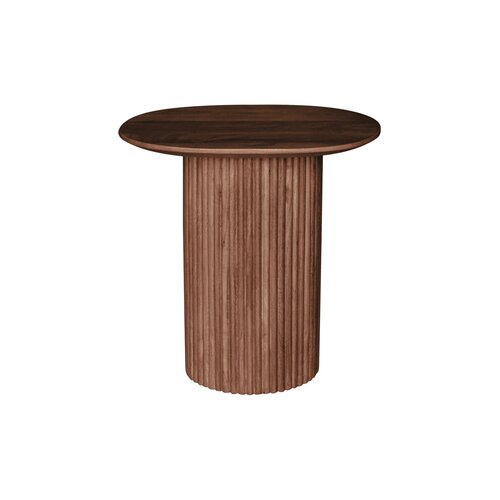 24Seven Bijzettafel Hamar - L56xB42xH56cm Walnoot