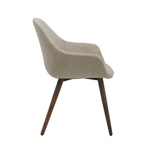 24Seven® Eetkamerstoel Enzo retro crème - afbeelding 4