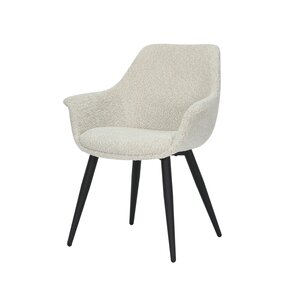 24Seven Eetkamerstoel Lucas Bouclé - Offwhite