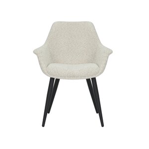 24Seven Eetkamerstoel Lucas Bouclé - Offwhite - afbeelding 2