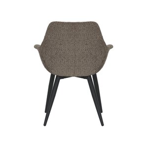 24Seven Eetkamerstoel Lucas Bouclé - Taupe - afbeelding 5