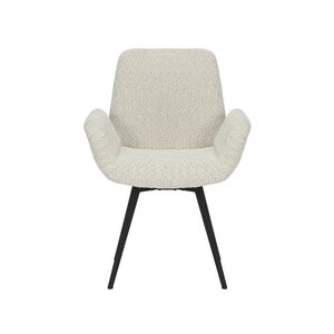 24Seven Eetkamerstoel Matteo bouclé offwhite - afbeelding 2