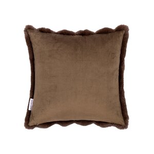 24Seven Kussen Lou chocolate - 45 x 45 cm - afbeelding 2