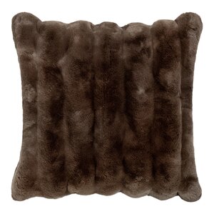 24Seven Kussen Lou chocolate - 60 x 60 cm