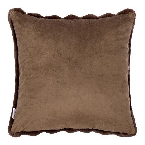 24Seven Kussen Lou chocolate - 60 x 60 cm - afbeelding 2