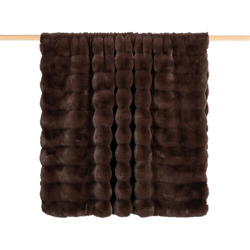 24Seven Plaid Lou chocolate - 130 x 170 cm - afbeelding 3
