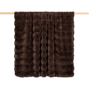 24Seven Plaid Lou chocolate - 130 x 170 cm - afbeelding 3