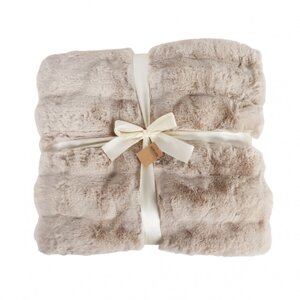 24Seven Plaid Lou khaki - 130 x 170 cm