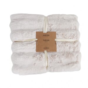 24Seven Plaid Lou offwhite - 130 x 170 cm - afbeelding 2