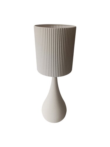 24Seven Tafellamp light stone - Ø 22 x H 68 cm 