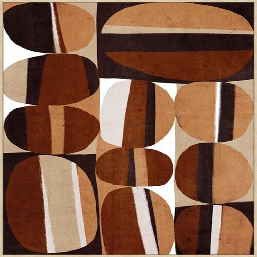 24Seven Wanddeco Retro shapes - B60xH90cm
