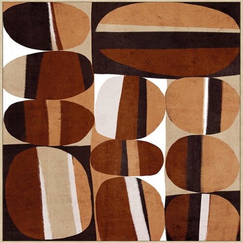 24Seven Wanddeco Retro shapes - B80xH120cm