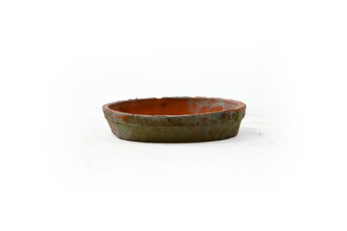 Aardewerk schotel mos - D12cm Rood - afbeelding 1