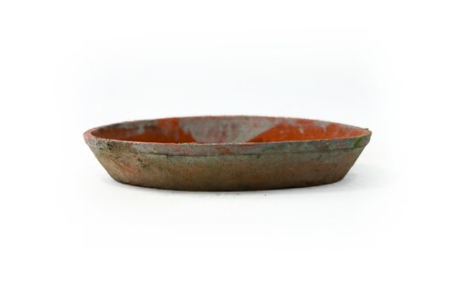 Aardewerk schotel mos - D23cm Rood - afbeelding 1