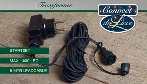 Adaptor voor koppelbare LED rubberen kabel, Connectable Deluxe