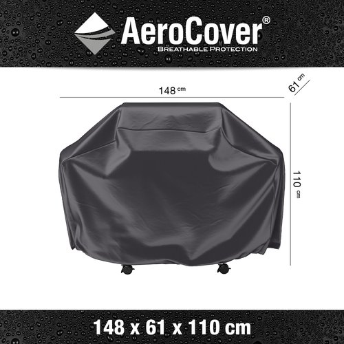 AeroCover Gasbarbecue Beschermhoes 148 x 61 x 110 cm - afbeelding 4