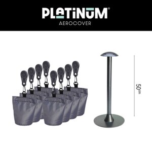 Platinum AeroCover Steunset voor Hoes L10 x B24 x H25 - afbeelding 1
