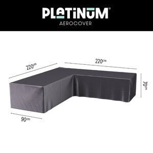 Platinum AeroCover Lounge Hoek Hoes L 220/220 x B90 x H70 - afbeelding 1
