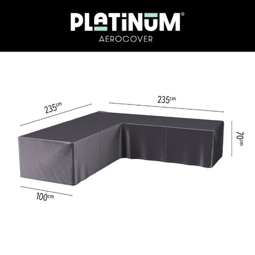 Platinum AeroCover Lounge Hoek Hoes L 235/235 x B100 x H70 - afbeelding 1