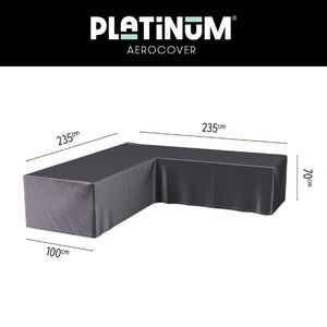 Platinum AeroCover Lounge Hoek Hoes L 235/235 x B100 x H70 - afbeelding 1