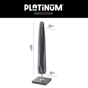 Platinum AeroCover Staande Parasolhoes B25/35 x H165 - afbeelding 1
