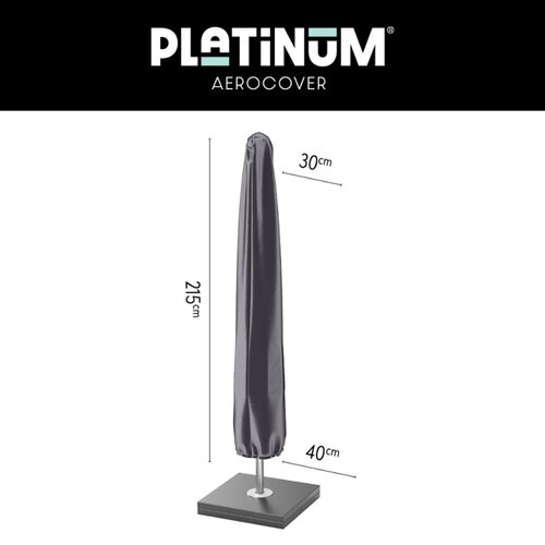 Platinum AeroCover Staande Parasolhoes B30/40 x H215 - afbeelding 1