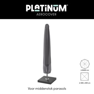 Platinum AeroCover Staande Parasolhoes B30/40 x H230 - afbeelding 2