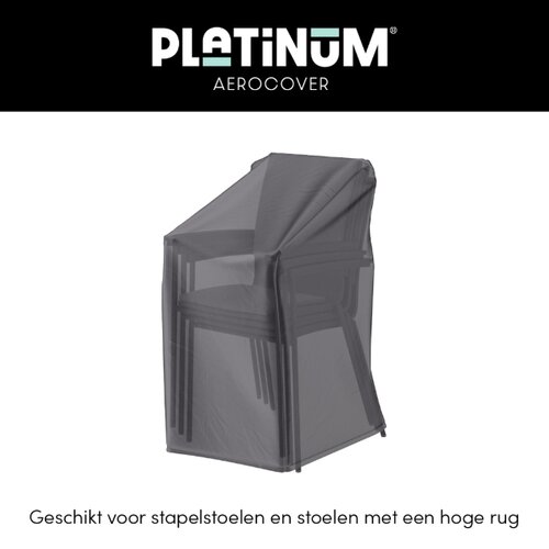 Platinum AeroCover Stapelbare Stoel / Gassysteem Stoelhoes L67 x B67 x H80/110 - afbeelding 2