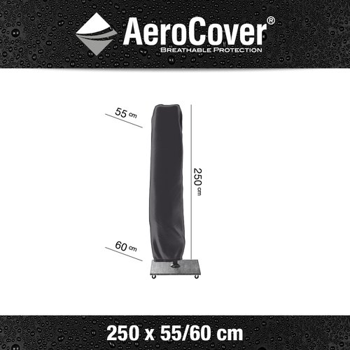 AeroCover Zweefparasolhoes  H 250 x 55/60 cm - afbeelding 4