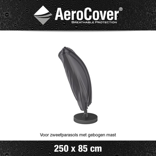 AeroCover Zweefparasolhoes  H 250 x 85 cm - afbeelding 3