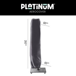 Platinum AeroCover Zweefparasolhoes B60/65 x H292 - afbeelding 1