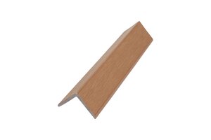 Afwerklijst Buitenhoek WPC L 290cm Donker