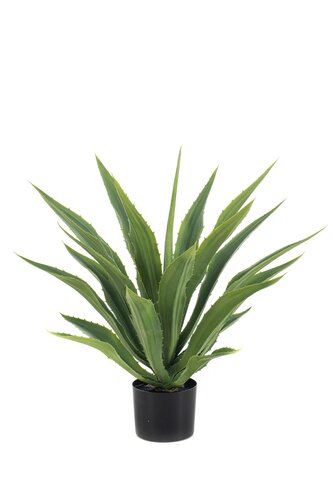 Agave UV In Pot Tak Zijde - 70cm Groen