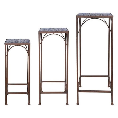 Aged ceramic planttafels set 3