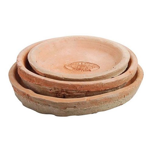 Aged Terracotta set 3 schotels rond