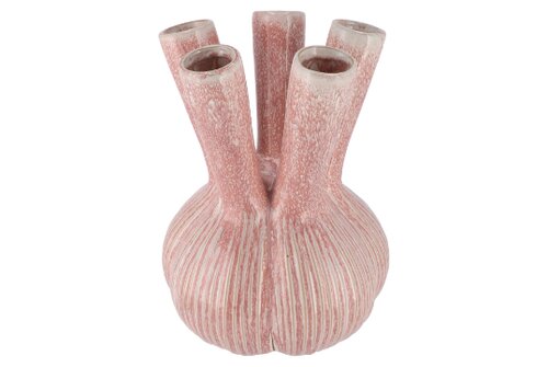 Aglio Straight Pink Vaas 26 x 26 x 35 cm - afbeelding 1