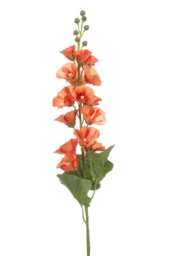 Alcea Tak Zijde - 105cm Oranje