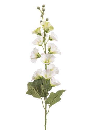 Alcea Tak Zijde - 105cm Wit