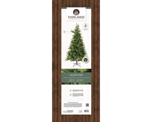 Allison pine hinged tree - 1234 tips - H 180 x D 112cm - afbeelding 4