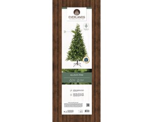 Allison pine hinged tree - 2386 tips - H 240 x D 152cm - afbeelding 4