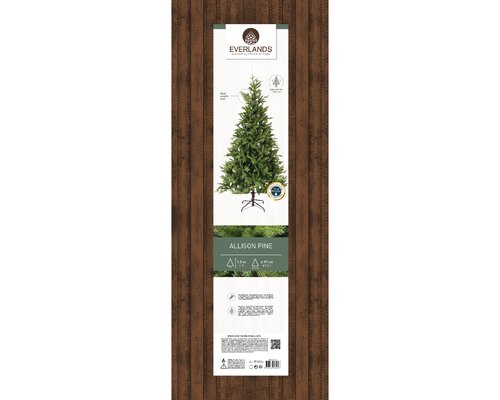 Allison pine hinged tree - 826 tips - H 150 x D 97cm - afbeelding 4