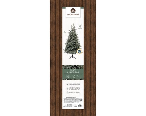 Allison pine Misty hinged tree - 1234 tips - H180 x D 112cm - afbeelding 4