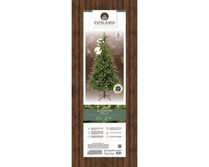 Allison pine switch prelit hinged tree - 2386 tips - H 240 x D 152cm 560L - afbeelding 4