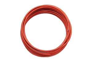 Allu flex draad 2mm 2.5m rood