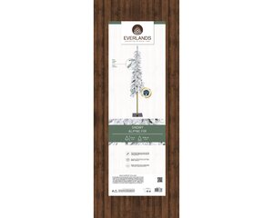 Alpine tree snowy - H 240 x D 60 cm - afbeelding 4